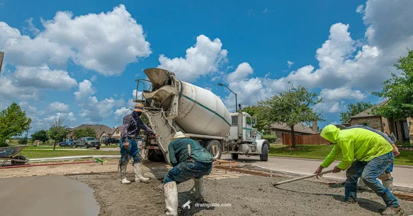 Concrete Drain Guide