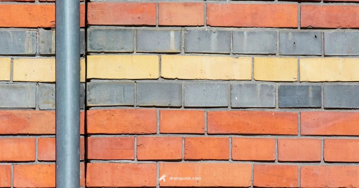 Retaining Wall Drain - Drain Guide