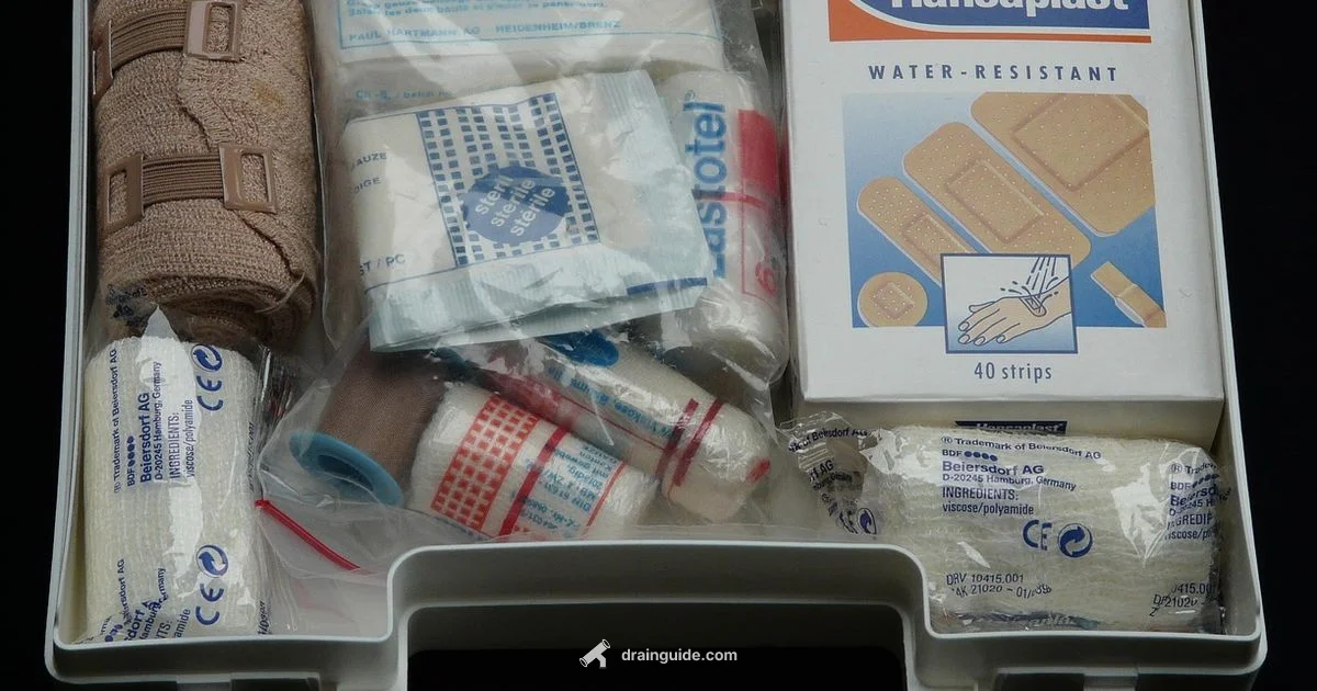 Blood blister care - Drain Guide