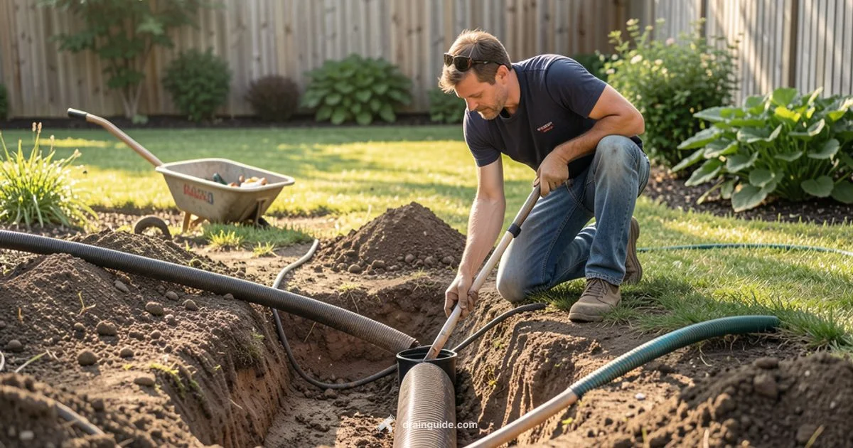 Yard Drain Setup - Drain Guide