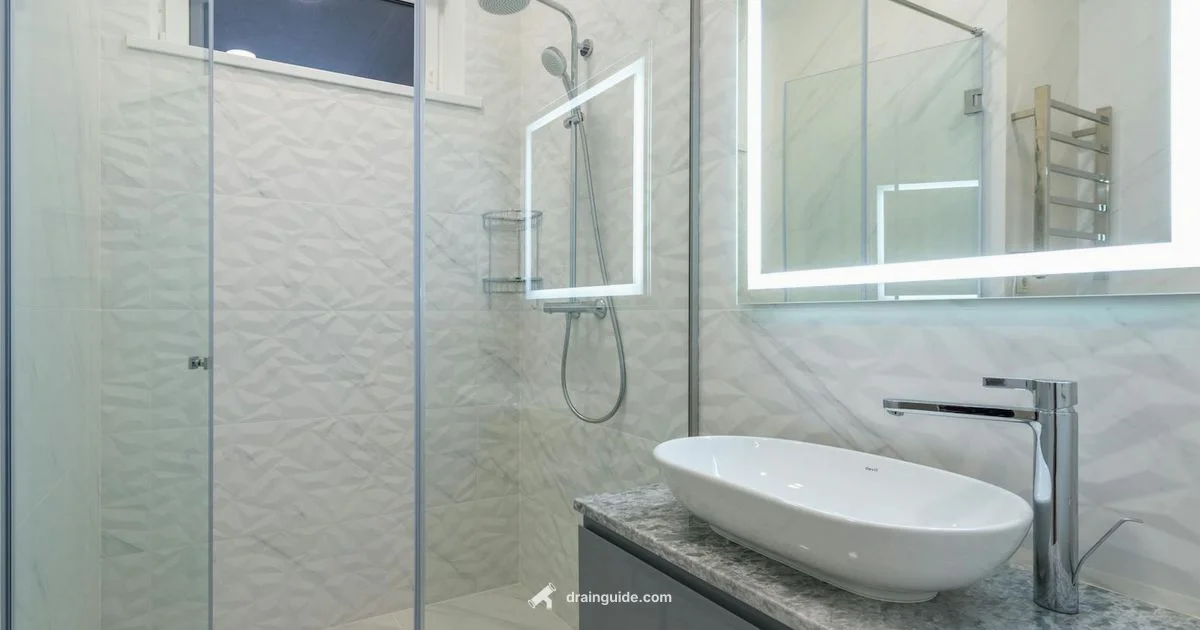 Shower Drain Cover - Drain Guide