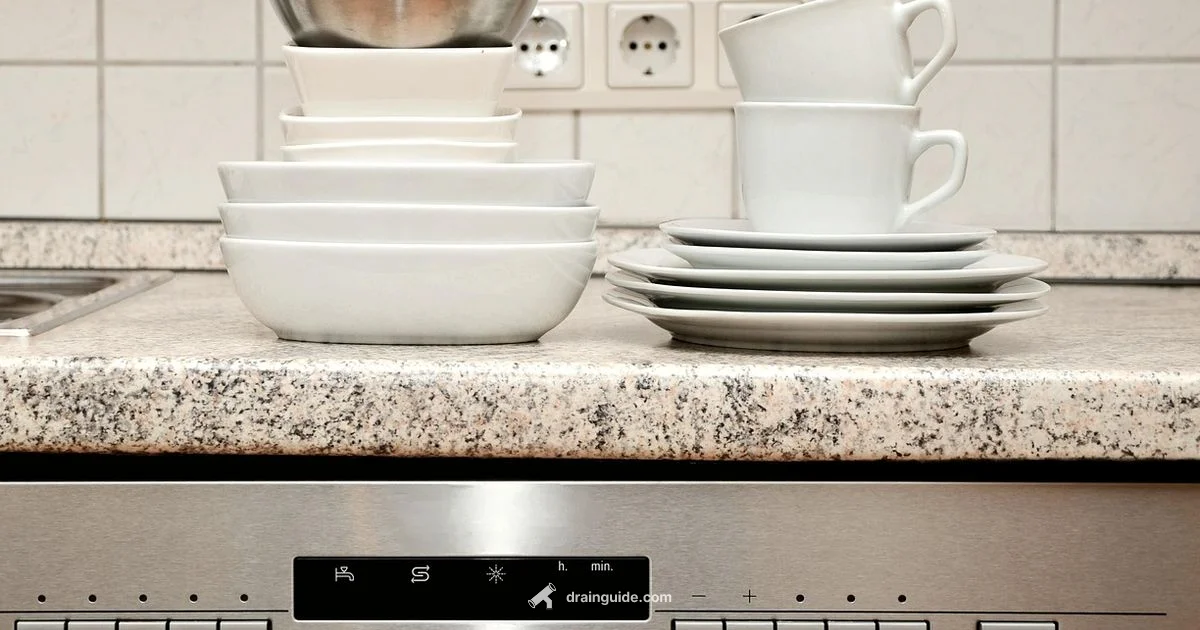 Dishwasher Drain Fix - Drain Guide