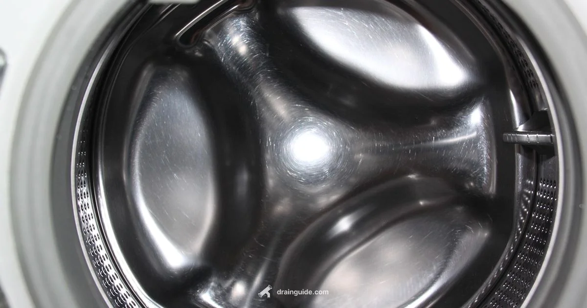 Washer Drain Fix - Drain Guide