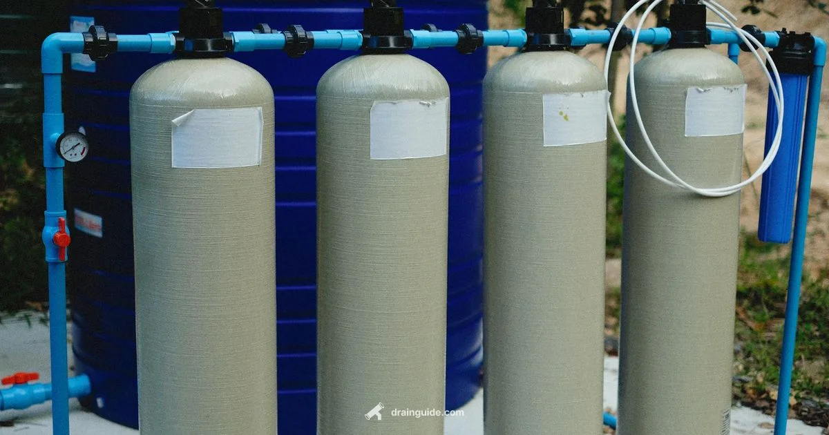 Bladder Tank Drain - Drain Guide