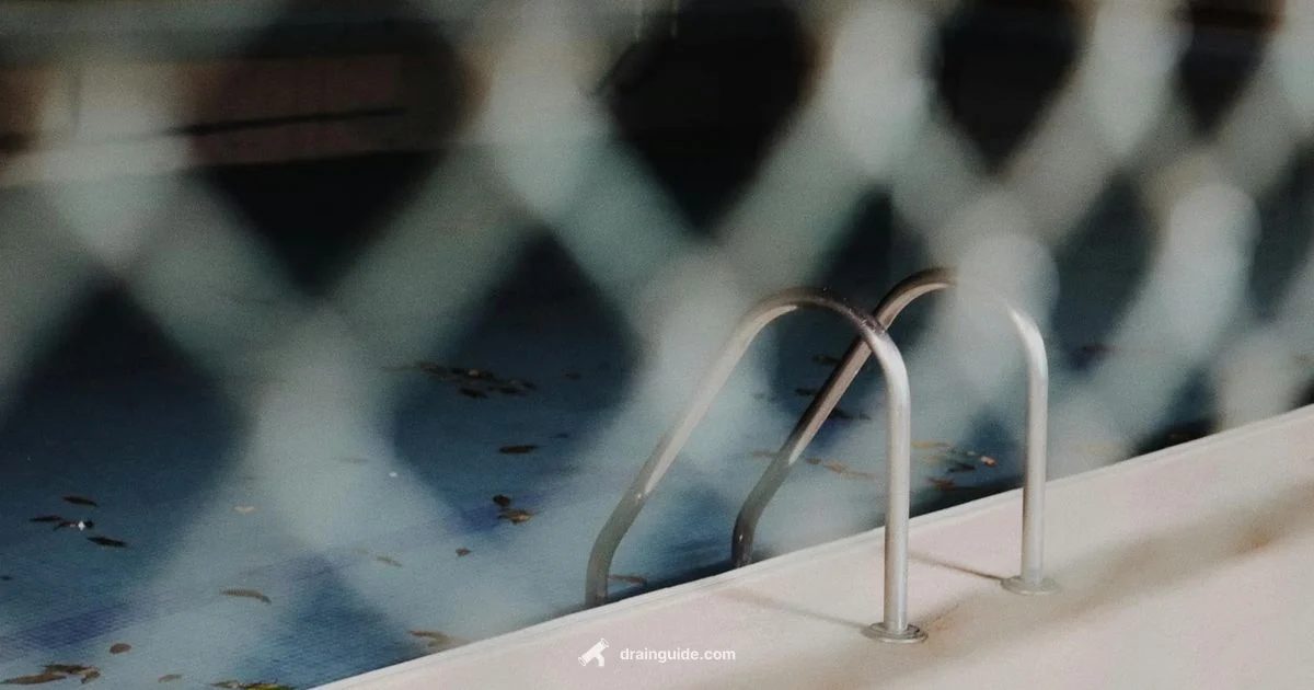 Pool Deck Drain Channel - Drain Guide