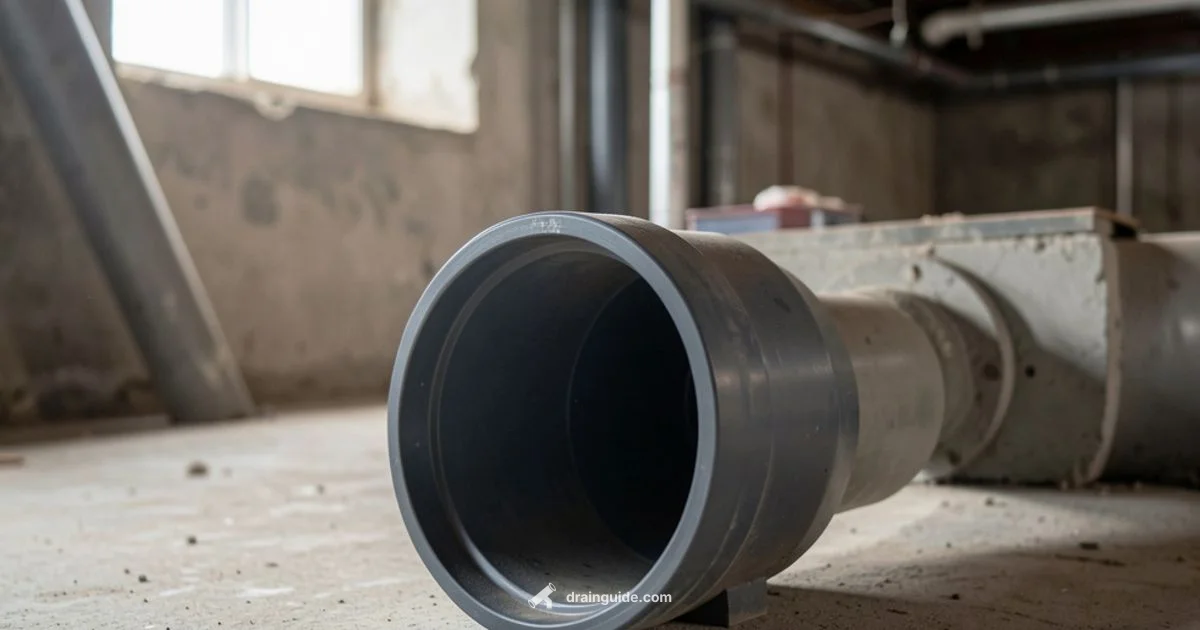 Six Inch Drain Pipe - Drain Guide