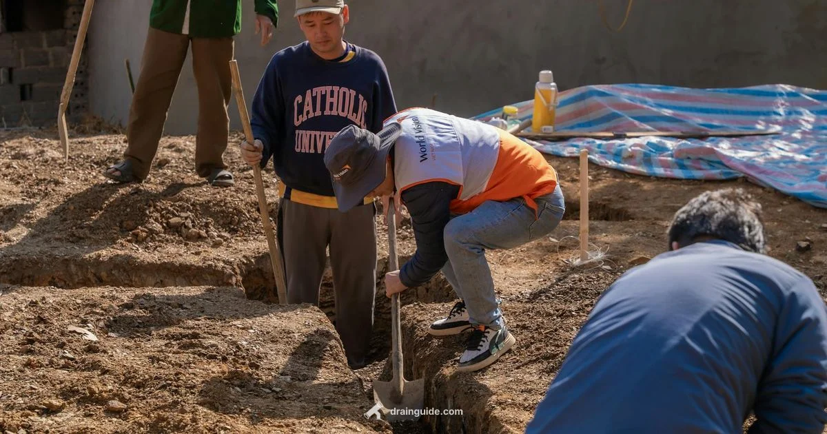 Ditch Drain Setup - Drain Guide