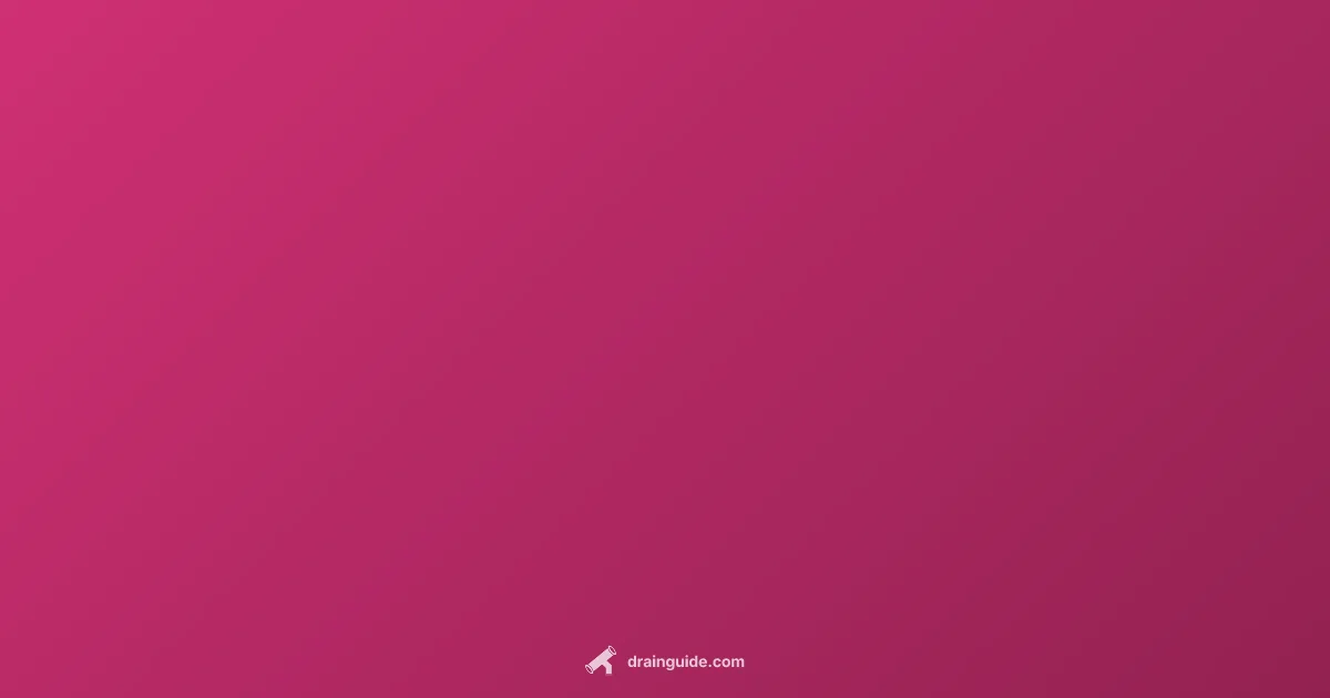 Shower Drain Care - Drain Guide (illustration)