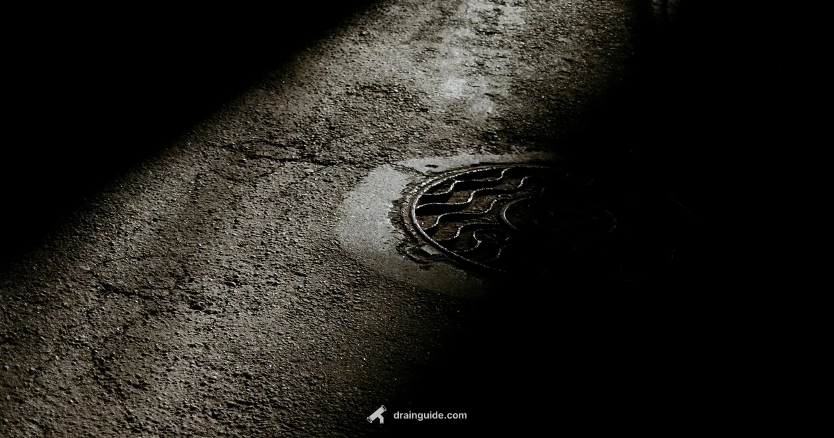 Outdoor Drain Cover Install - Drain Guide