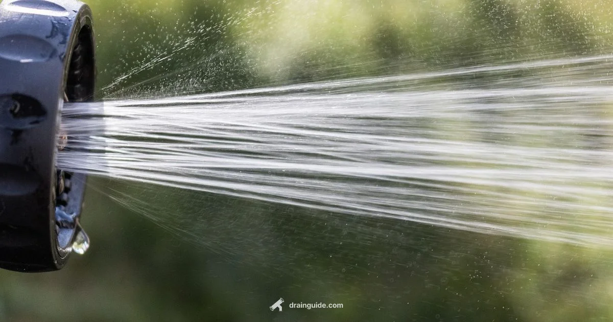 Hose Drain Setup Hose Drain Setup - Drain Guide