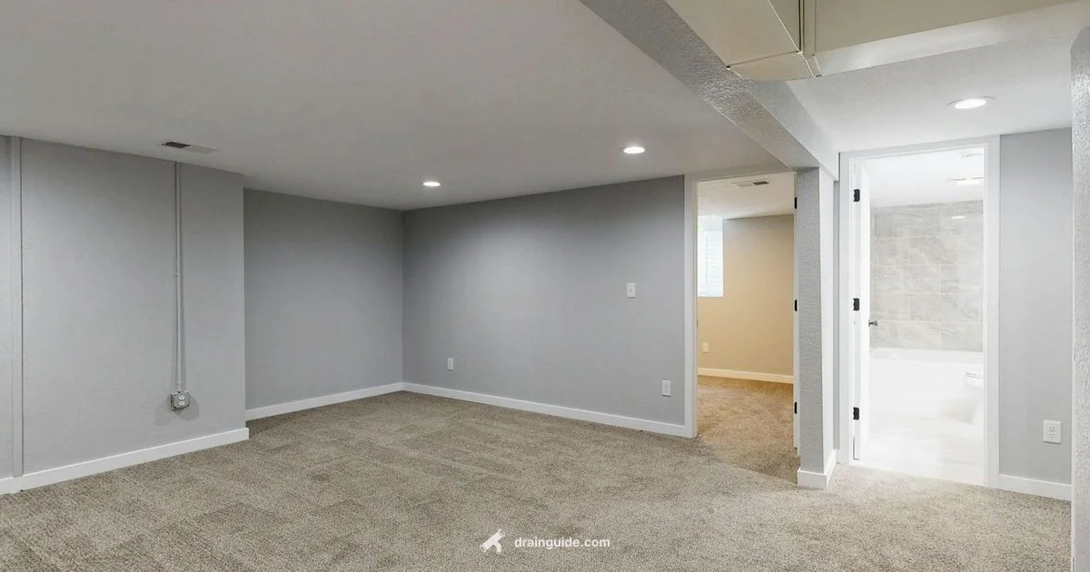 Basement Drain Fix - Drain Guide