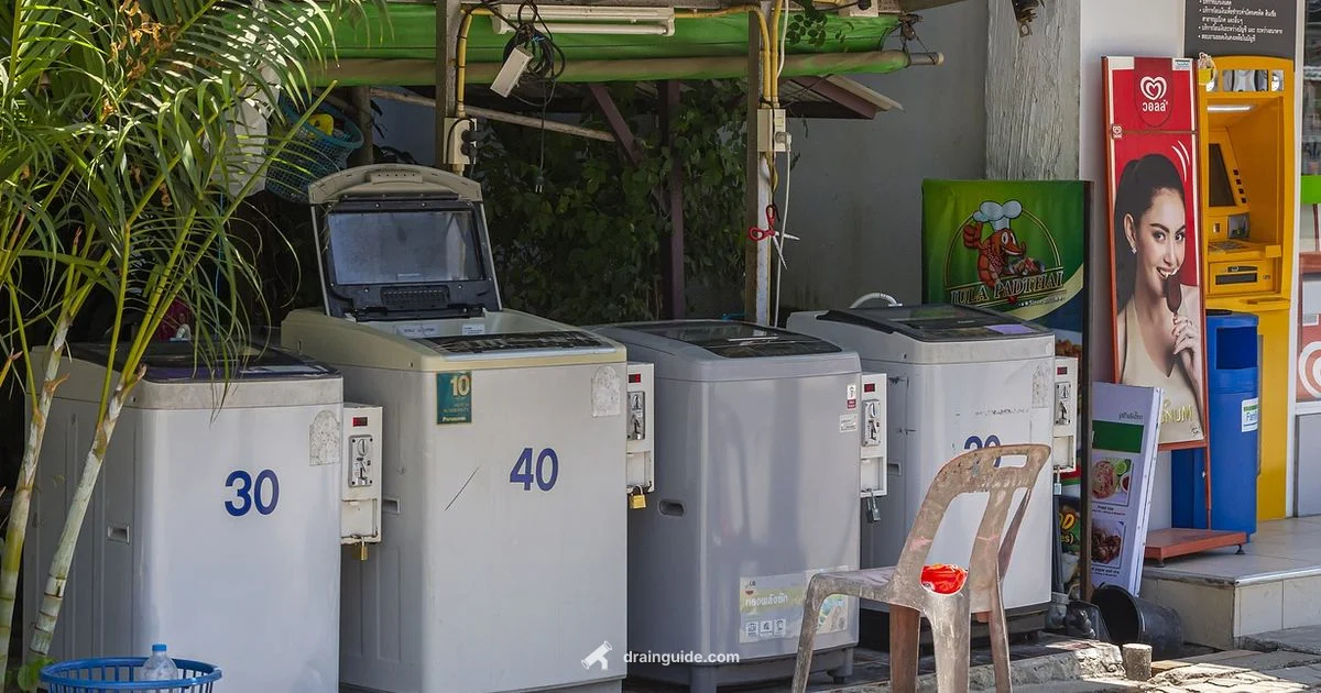 Washing Machine Drain Fix - Drain Guide