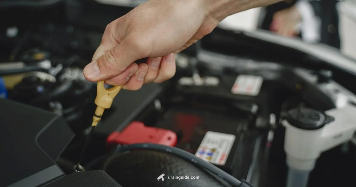 Oil Pan Drain - Drain Guide