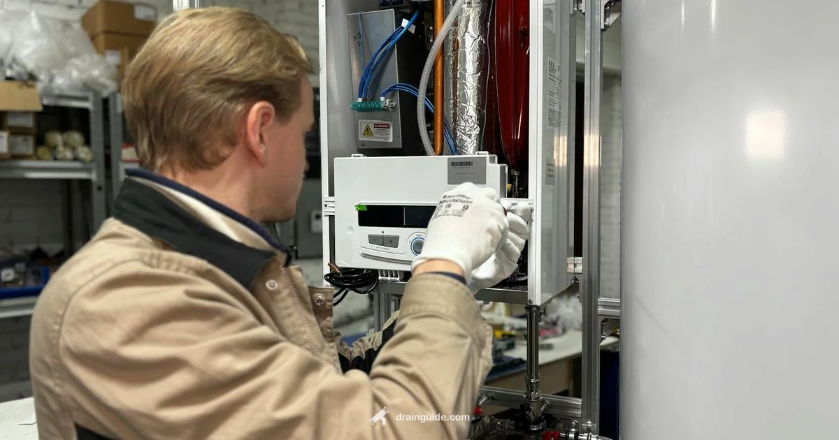 Water Heater Drain Setup - Drain Guide