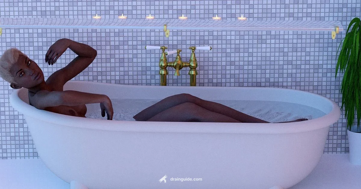 Bathtub Hair Catcher - Drain Guide