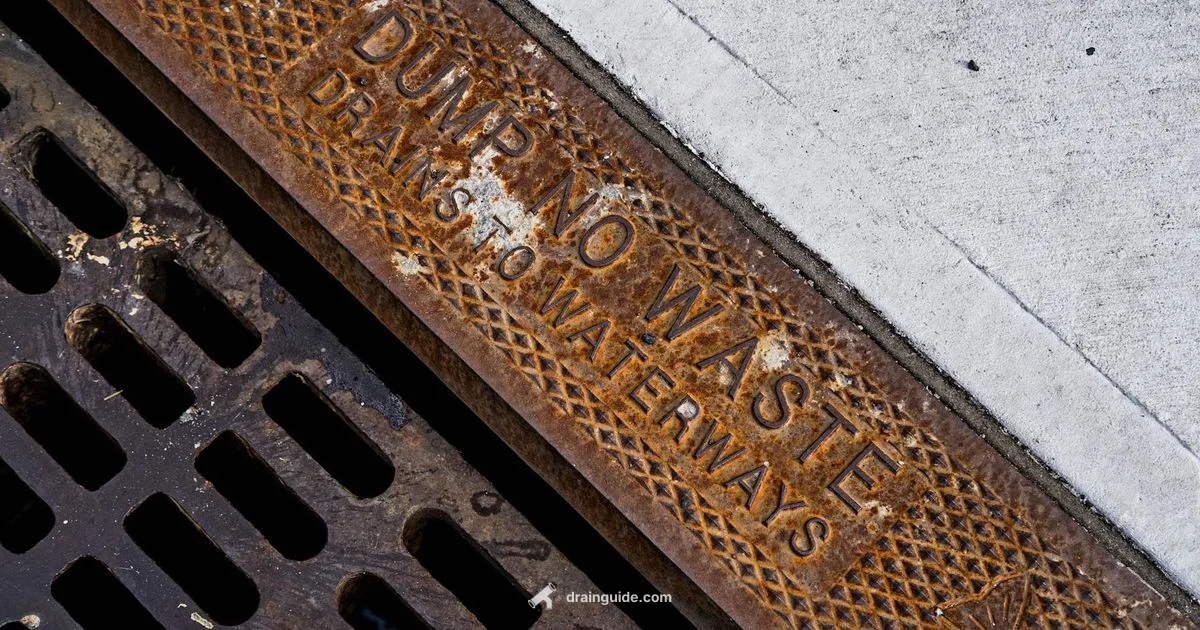 French Drain Connection - Drain Guide