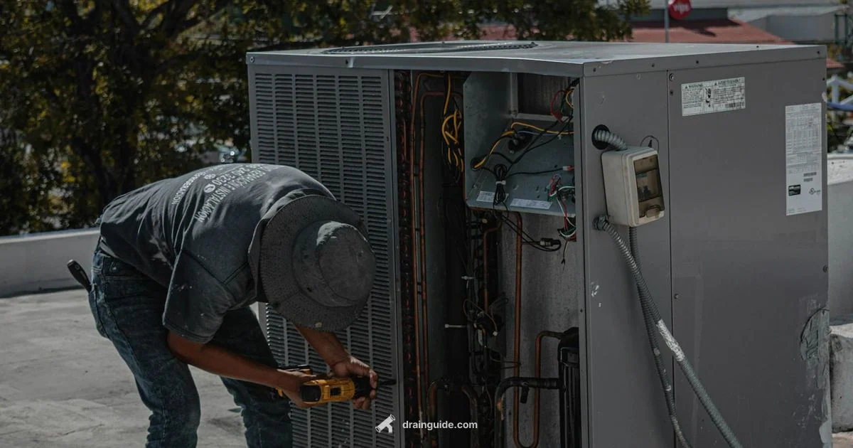 AC Drain Line Fix - Drain Guide