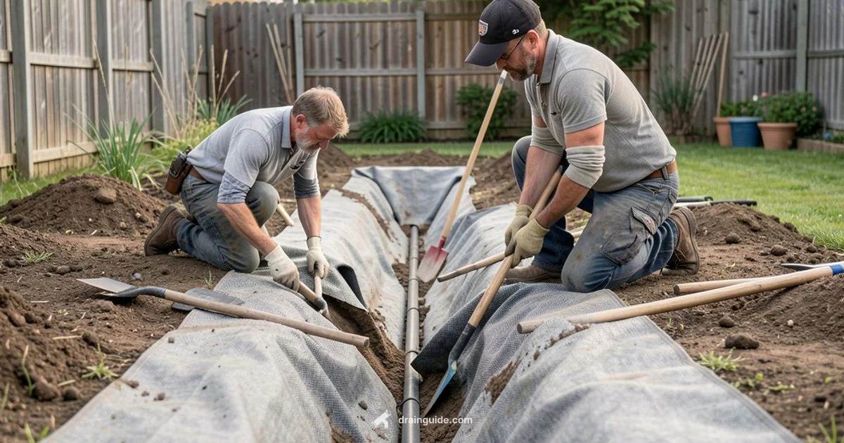 Fabric Guide for Drains - Drain Guide