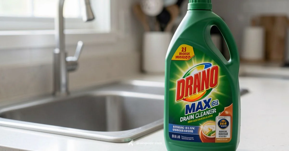 Drano Max Gel Guide Drano Max Gel Guide - Drain Guide