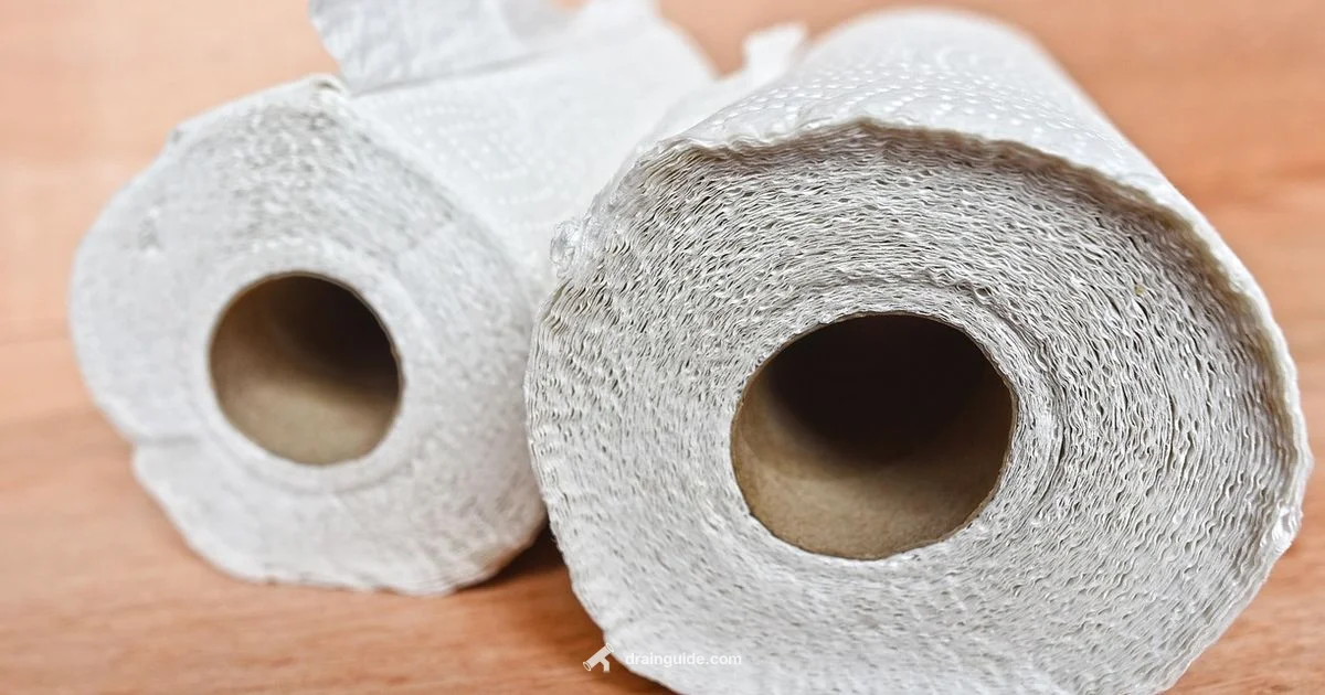 Paper Towel Clog - Drain Guide