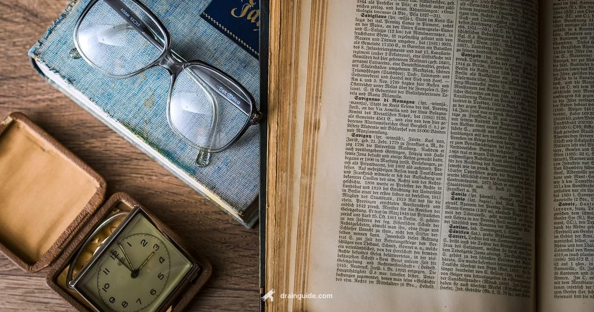 Do Not Drain Meaning - Drain Guide