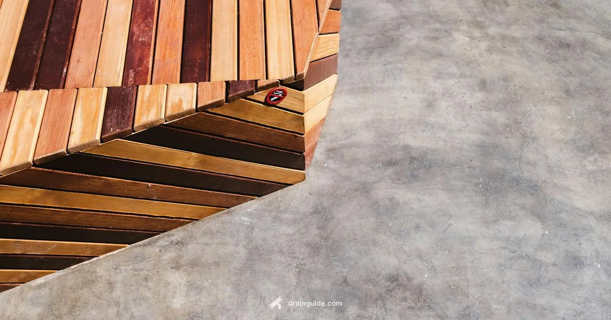 Deck Drain Install Deck Drain Install - Drain Guide