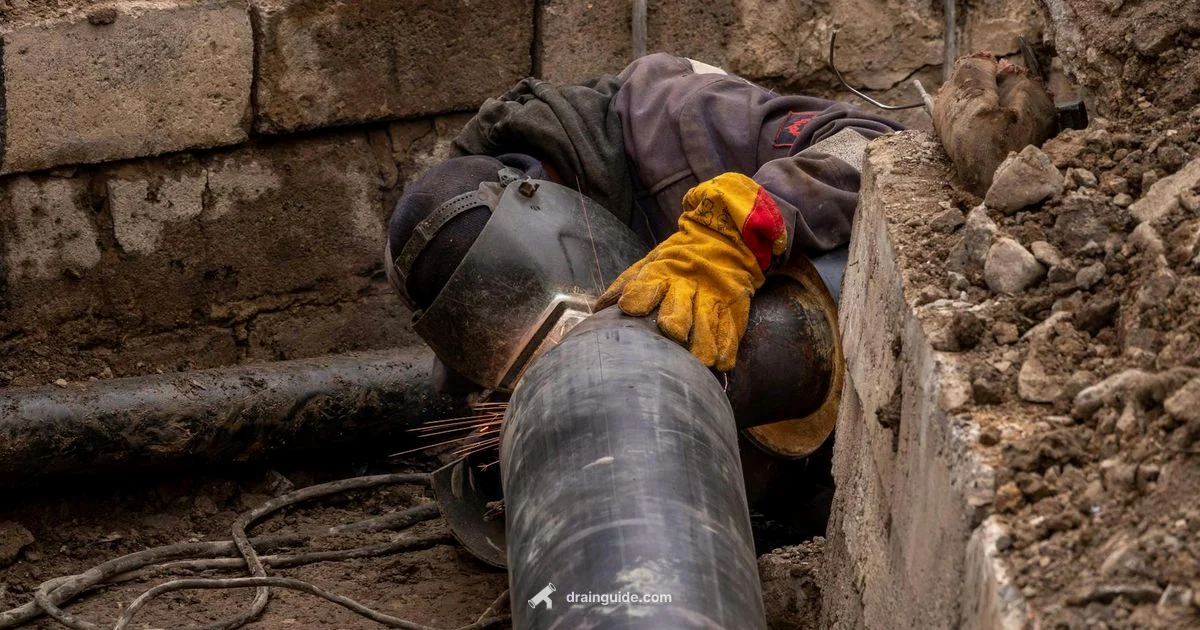 Fixing a Drain Pipe Fixing a Drain Pipe - Drain Guide