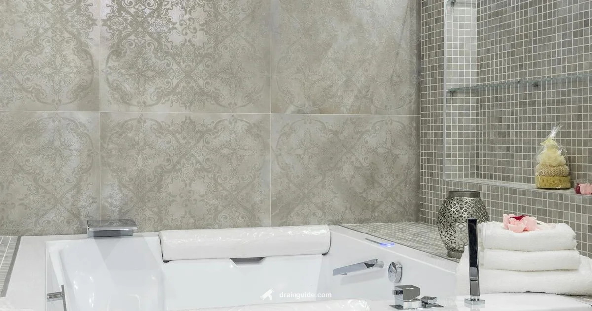 Tub Overflow Cover - Drain Guide