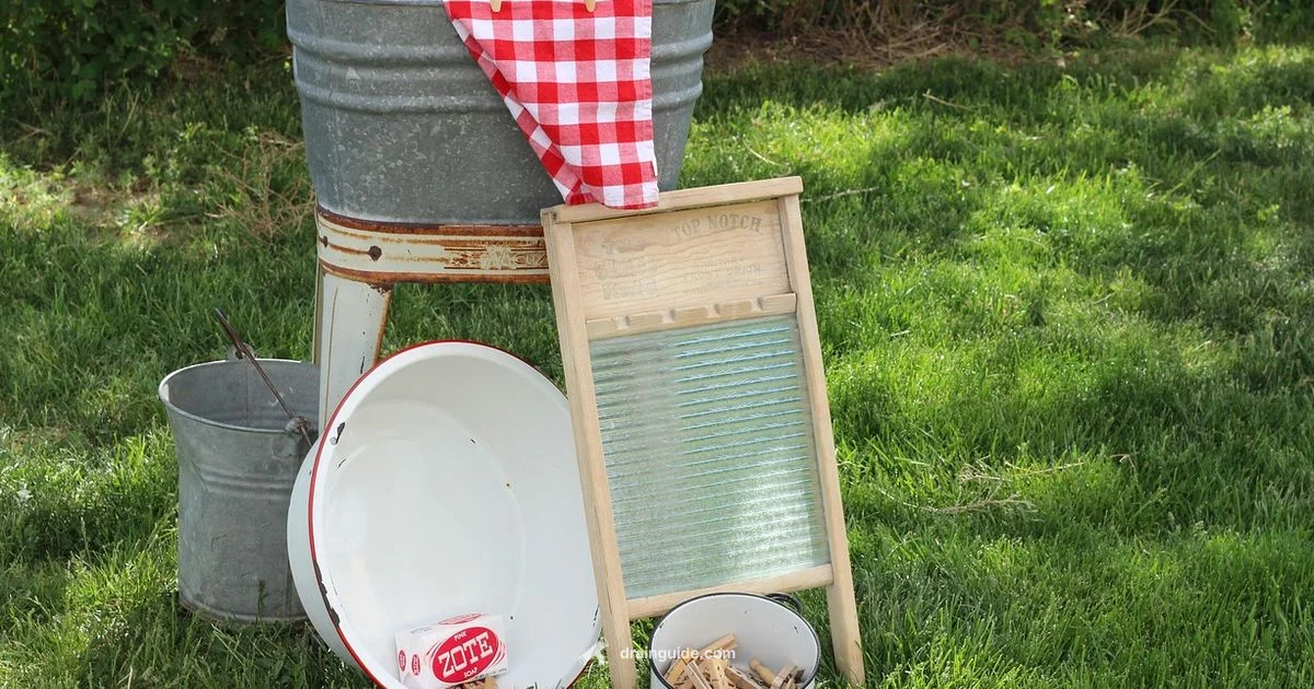 Fix Washer Drain - Drain Guide