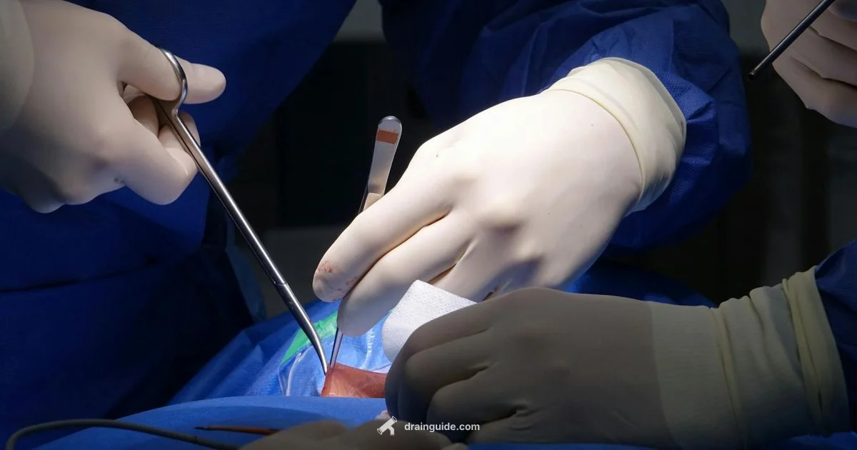 Drainage After Back Surgery - Drain Guide