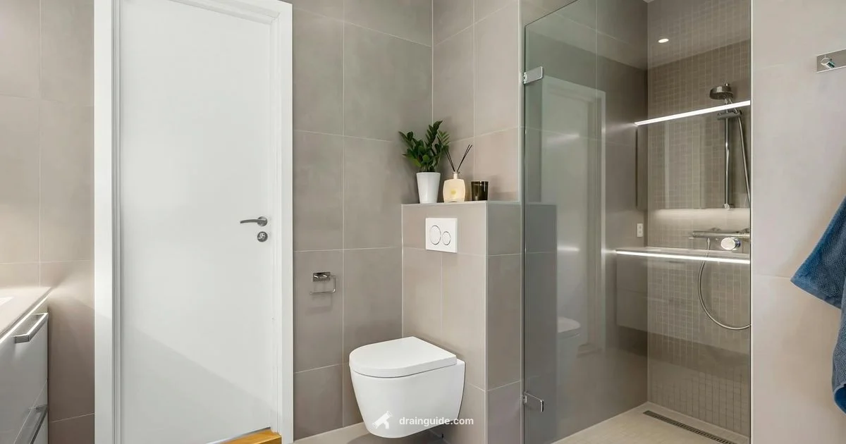 Low Profile Shower Trap - Drain Guide